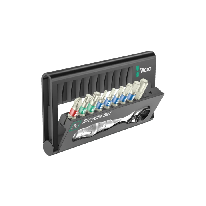 Wera Bicycle Set 9 – Σετ ποδηλάτου με καστάνια Zyklop Mini και ανοξείδ
