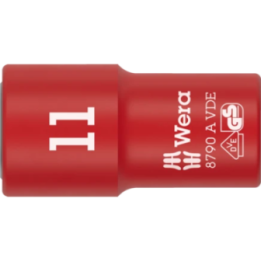Wera 8790 A VDE 11,0 mm – Μονωμένο καρυδάκι Zyklop 1/4" VDE