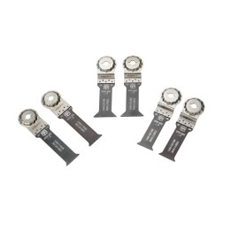 Σετ λαμών FEIN Best of E-Cut StarlockMax για ξύλο και μέταλλο (6 τεμ.)