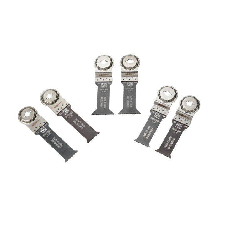 Σετ λαμών FEIN Best of E-Cut StarlockMax για ξύλο και μέταλλο (6 τεμ.)