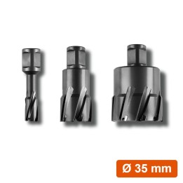 Κοπτικό πυρήνα FEIN HM Ultra 75 Weldon 3/4" Ø35 mm