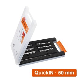 Σετ κοπτικών πυρήνα FEIN Best of QuickIN 50 mm – Ø12-22 mm, 8 τεμ.