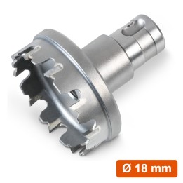 Ποτηροτρύπανο σκληρομετάλλου FEIN QuickIN PLUS Ø18 mm – για λαμαρίνες έως 4 mm