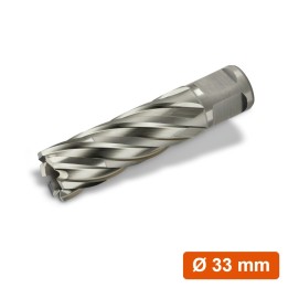 Καροτοτρύπανο HSS FEIN Nova 50 Ø33 mm – υποδοχή Weldon 3/4″, βάθος κοπής 50 mm