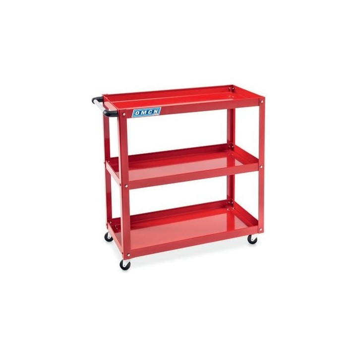 OMCN Καρότσι εργαλείων 3 ραφιών 120 kg λυόμενο – 109/AS
