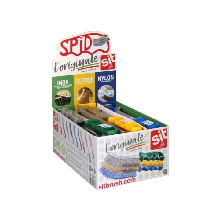 S.I.T. Συρματόβουρτσα χειρός SPID Trio 21pz 245 mm – 0017