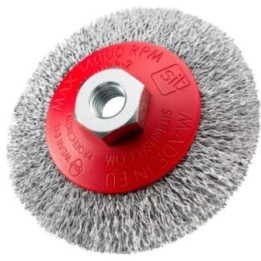 S.I.T. Συρματόβουρτσα κωνική CO90 Ø90 mm M14, ατσάλι 0,35 mm – 0173