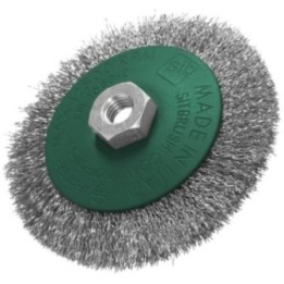S.I.T. Συρματόβουρτσα κωνική CO120 Ø120 mm M14, ανοξείδωτο inox 0,30 mm – 2430