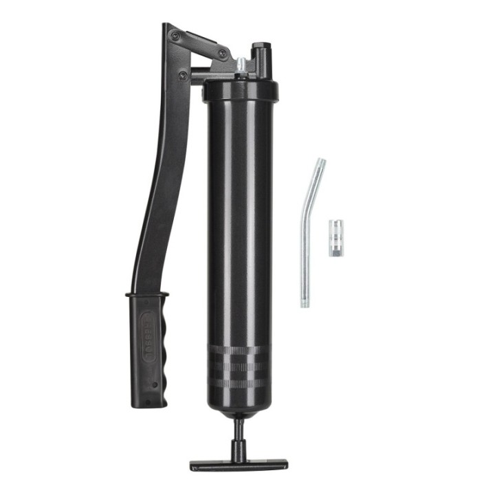 PRESSOL Βιομηχανικός γρασαδόρος χειρός τύπου 2, 500 cm³ M10x1 με εύκαμπτο σωληνάκι, κεφαλή και θηλή πλήρωσης – 12 675