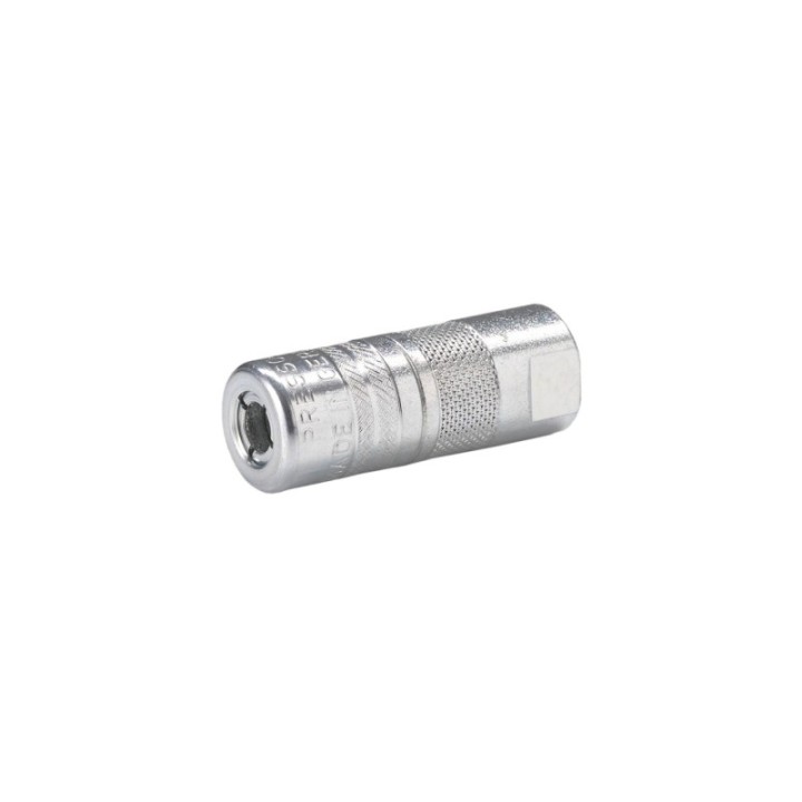 PRESSOL Κεφαλή γρασαδόρου ακριβείας M10x1 θηλυκή Ø15 mm SW13 με βαλβίδα – 12 642