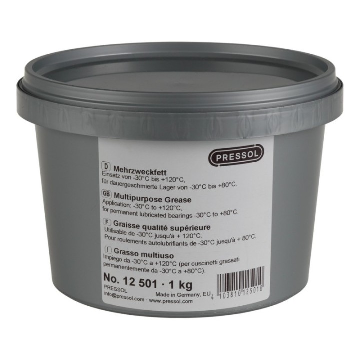 PRESSOL Γράσο πολλαπλών χρήσεων NLGI 2 σε δοχείο 1 kg – 12 501