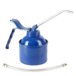 PRESSOL Λαδικό 350 ml λαμαρίνα μπλε με μεταλλικό έμβολο, άκαμπτο και εύκαμπτο ρύγχος – 05 224