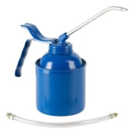 PRESSOL Λαδικό 500 ml λαμαρίνα μπλε με μεταλλικό έμβολο, άκαμπτο και εύκαμπτο ρύγχος – 05 225