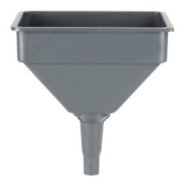 PRESSOL Χωνί τρακτέρ PE 280x190 mm 4 l με σίτα, γκρι – 02 370