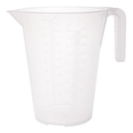 PRESSOL Κανάτα μέτρησης PP 5 l διάφανη με κλίμακα ml/l/gal – 07 035