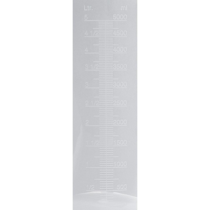PRESSOL Κανάτα μέτρησης PP 5 l διάφανη με κλίμακα ml/l/gal – 07 035
