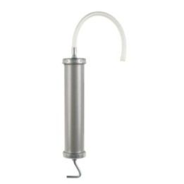 PRESSOL Σύριγγα λαδιού 500 ml ατσάλινη ασημί με καπάκι ψευδαργύρου – 12 910