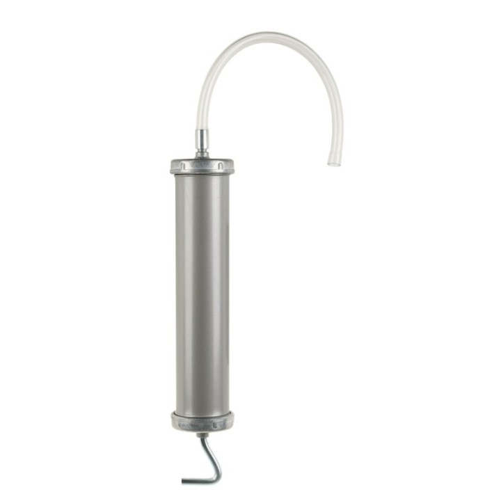 PRESSOL Σύριγγα λαδιού 500 ml ατσάλινη ασημί με καπάκι ψευδαργύρου – 12 910