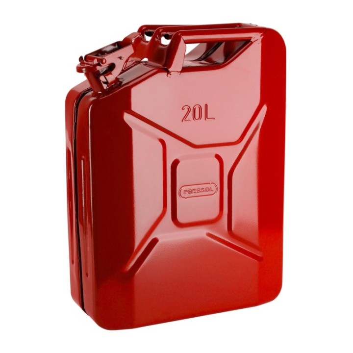 PRESSOL Μεταλλικό μπετόνι καυσίμου 20 l κόκκινο – 21 060 957