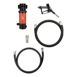 PRESSOL Αντλία πετρελαίου MOBIFIxx 12 V 35 l/min με μηχανικό πιστόλι και σωλήνα 4 m – 23 517