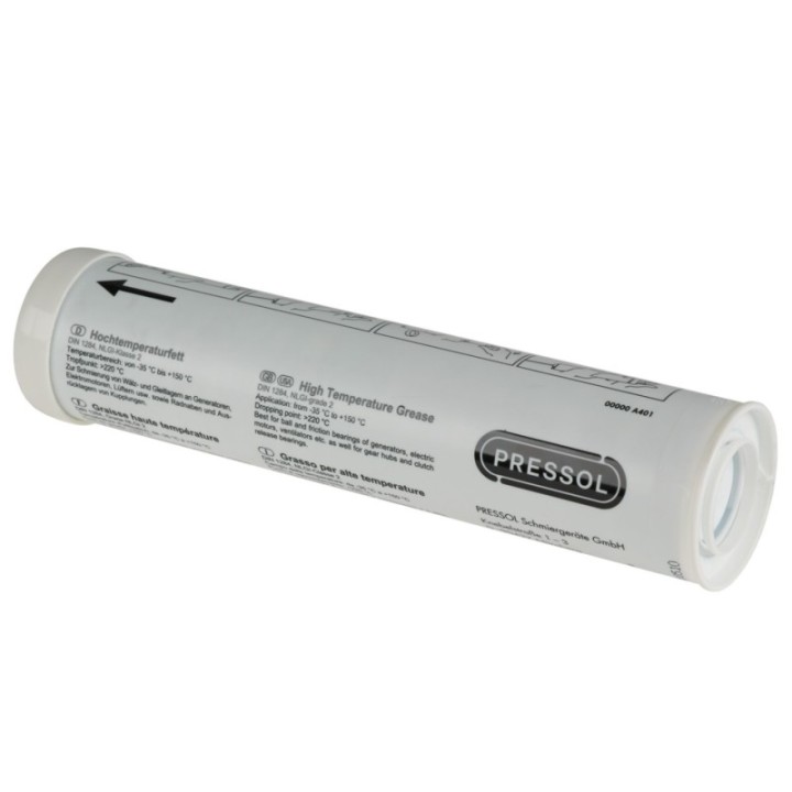 PRESSOL Φύσιγγα γράσου υψηλών θερμοκρασιών NLGI 2 400 g – 12 516