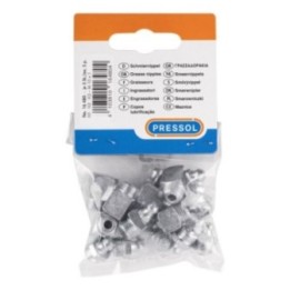 PRESSOL Γρασαδοράκια H1-H2-H3 M10x1 SW9 γαλβανιζέ, 5 τεμ. από κάθε τύπο – 16 480