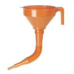 PRESSOL Χωνί καταλύτη HDPE Ø160 mm 1,2 l με εύκαμπτο ρύγχος και σίτα – 02 674
