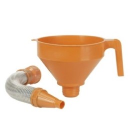 PRESSOL Χωνί συνδυαστικό HDPE Ø160 mm 1,2 l με εύκαμπτο σωλήνα και σίτα – 02 675