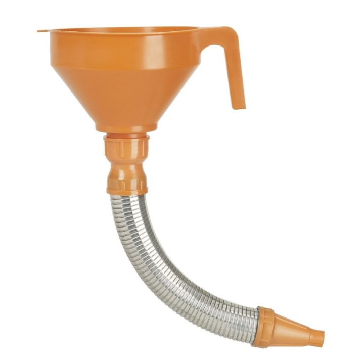PRESSOL Χωνί συνδυαστικό HDPE Ø160 mm 1,2 l με εύκαμπτο σωλήνα και σίτ