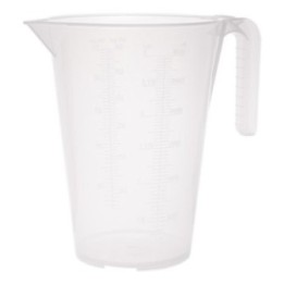 PRESSOL Κανάτα μέτρησης PP 3 l διάφανη με κλίμακα ml/l/gal – 07 034