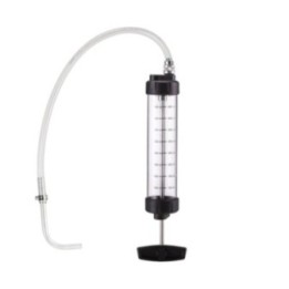 PRESSOL Σύριγγα λαδιού 500 ml διάφανη PVC με σωλήνα 760 mm – 12 937