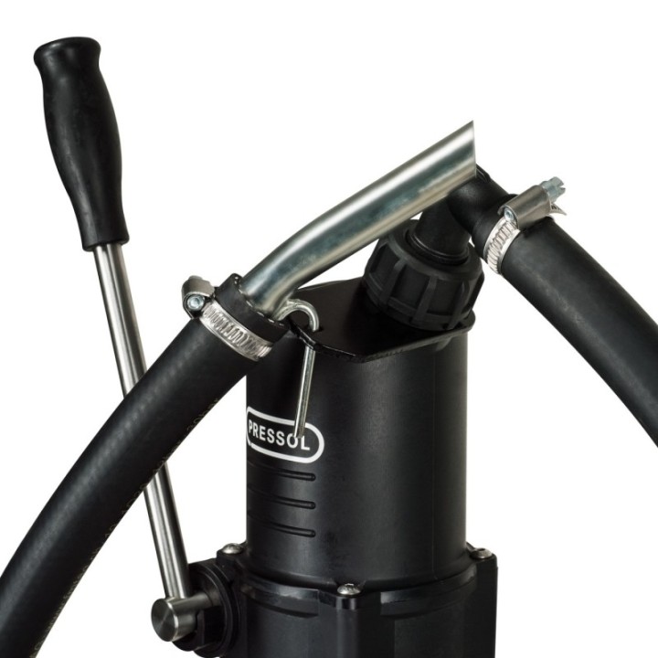 PRESSOL Αντλία βαρελιού χειρός G2" / M64x4 24 l/min σωλήνας 355-955 mm