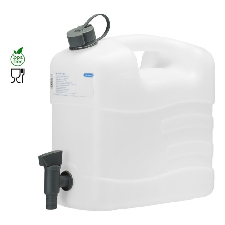 PRESSOL Δοχείο νερού 10 l HDPE με βρυσάκι – 21 163