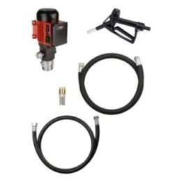 PRESSOL Αντλία πετρελαίου ROTAxx 230 V 65 l/min με μηχανικό πιστόλι PP και σωλήνα 4 m – 23 931