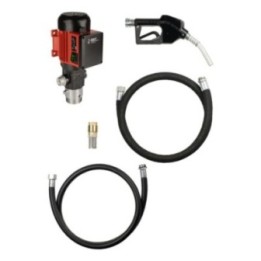 PRESSOL Αντλία πετρελαίου ROTAxx 230 V 65 l/min με αυτόματο πιστόλι αλουμινίου και σωλήνα 4 m – 23 934