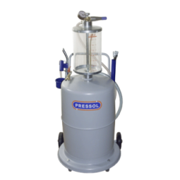 PRESSOL Αναρροφητής καμένων λαδιών Venturi 75 l τροχήλατος με γυάλινο ογκομετρικό δοχείο – 27 632