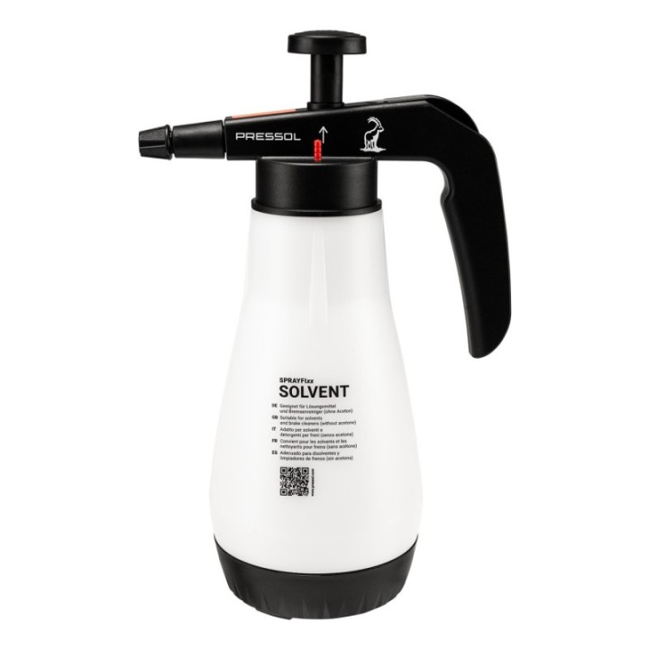 PRESSOL Ψεκαστήρας πίεσης SPRAYFIxx solvent 1,5 l για διαλύτες με ρυθμιζόμενο ακροφύσιο – 06 911 015