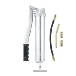 PRESSOL Βιομηχανικός γρασαδόρος Elite K9 500 cm³ M10x1 / G1/8" με 2 σωληνάκια και 2 κεφαλές – 12 676 040