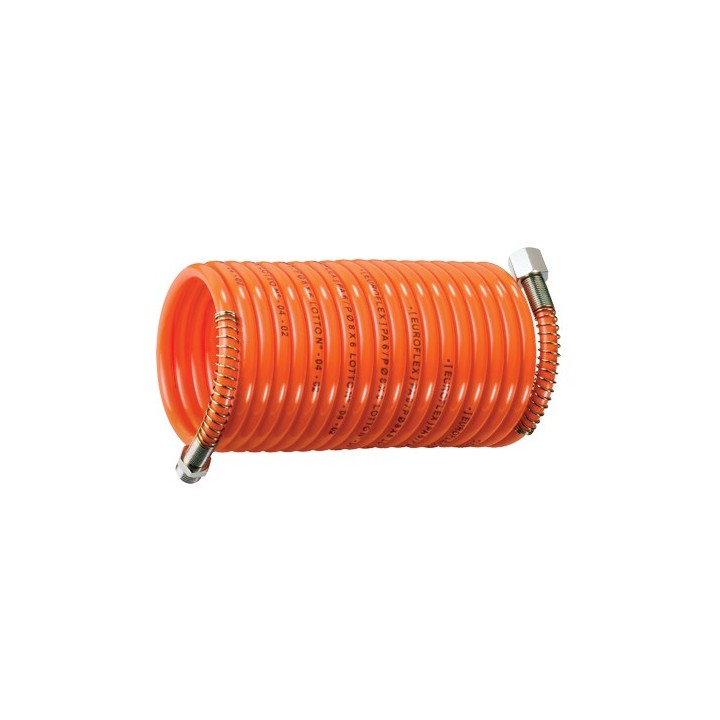 Σπιράλ σωλήνας αέρος νάιλον PA6 8×6 mm