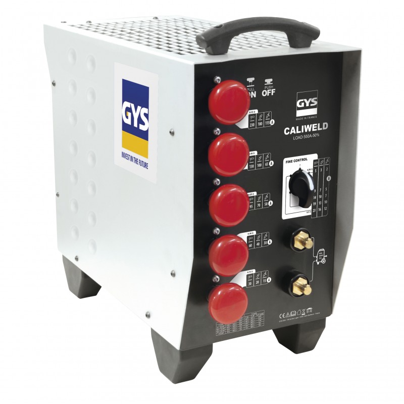 RESISTIVE LOAD - 550A at 50% (MIG)