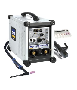 Ηλεκτροκόλληση GYS PROTIG 201 AC/DC FV - WITH ACCESSORIES (TIG26B-4m) (Κωδ. 063945)