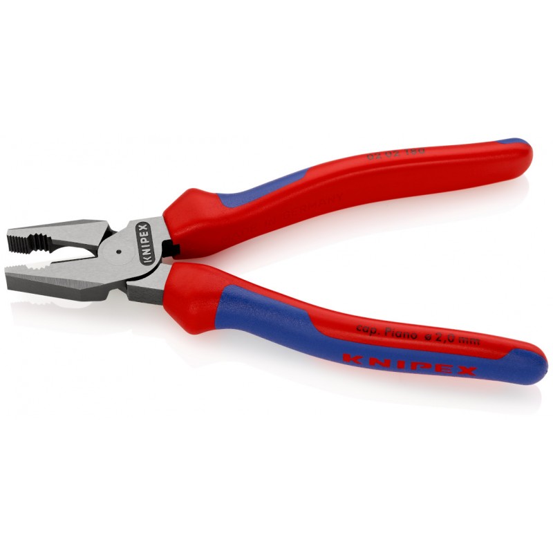 02 02 180 Πένσα Ατσαλοσύρματος με υπομόχλιο KNIPEX