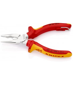 08 26 145 T Μυτερή πένσα με δακτύλιο στερέωσης KNIPEX