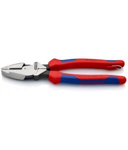 09 02 240 T Τσιμπίδες καλωδίων "Lineman’s Pliers" με δακτύλιο στερέωσης αμερικάνικο μοντέλο KNIPEX