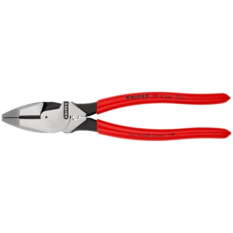 09 11 240 Linemans Pliers KNIPEX