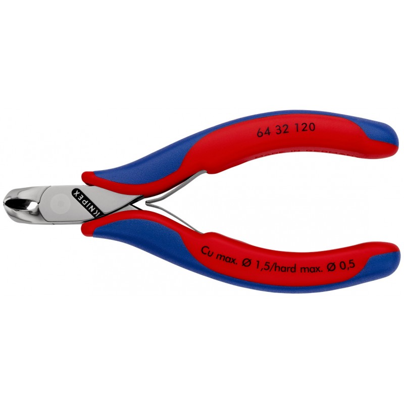 64 32 120 Εμπροσθοκόφτες ηλεκτρονικών KNIPEX