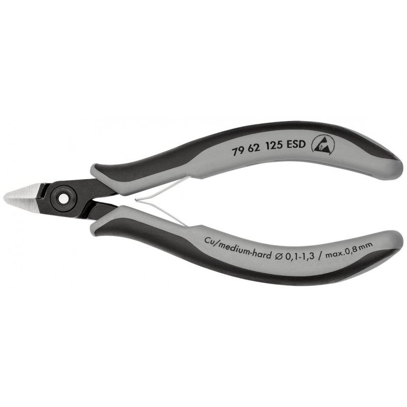 79 62 125 ESD Πλαγιοκόπτης KNIPEX