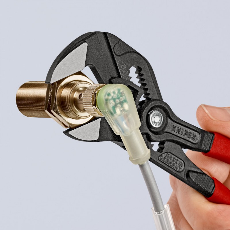 86 01 180 Γκαζοτανάλια - Κλειδί Γκαζοτανάλια και Κλειδί σε ένα Εργαλείο  KNIPEX