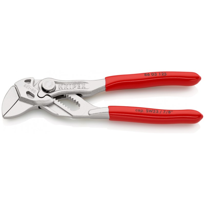 86 03 125 Knipex Mini Γκαζοτανάλια - Κλειδί 125 Mm KNIPEX