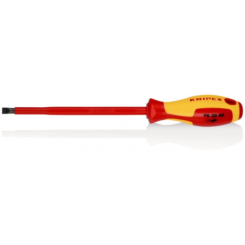 98 20 80 Κατσαβίδι για Βίδες Εγκοπής 8 mm KNIPEX